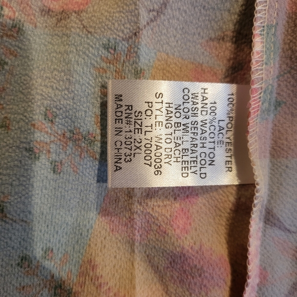 Umgee Dress Floral Pattern Size 2X - Picture 2 of 16